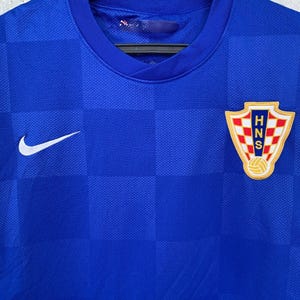Vintage 2000s Croatia Away Football Shirt Nike National Team Jersey Size M image 2