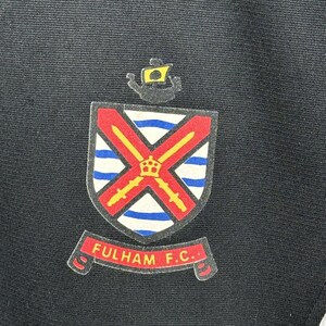 Chaqueta deportiva de entrenamiento del Fulham, modelo vintage de 1988-1989, con el logotipo del marcador y la camiseta, talla S. imagen 5
