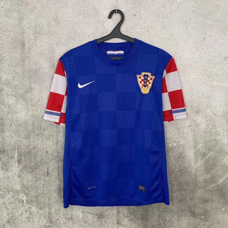 Koszulka wyjazdowa reprezentacji Chorwacji z lat 2000. Nike, rozmiar M zdjęcie 1