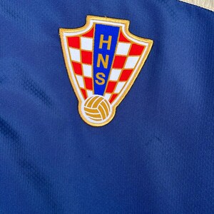 Veste de survêtement de football Croatie, vintage des années 2000, maillot national Nike, taille L image 3