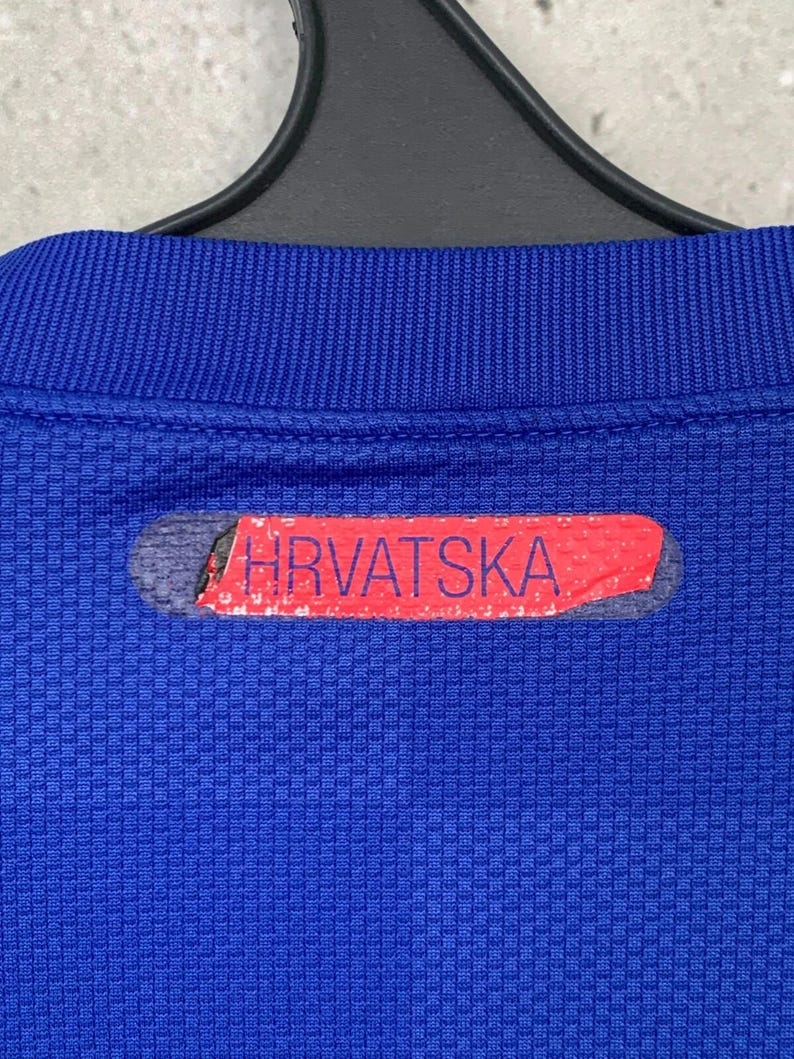 Koszulka wyjazdowa reprezentacji Chorwacji z lat 2000. Nike, rozmiar M zdjęcie 6