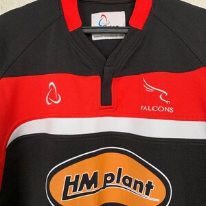 Vintage 2000s Newcastle Falcons Rugby Union Shirt Orion Jersey Size L image 2