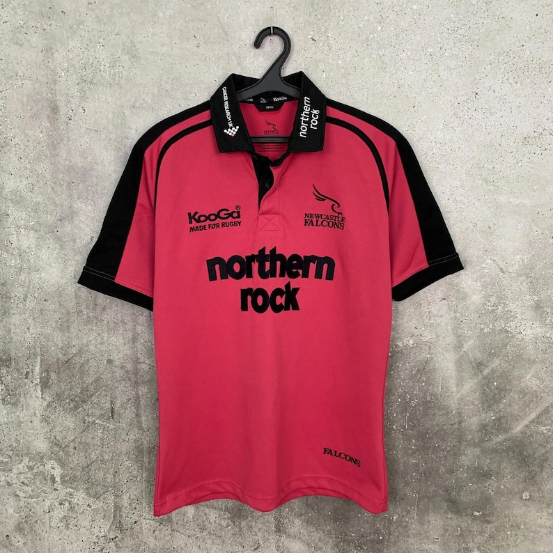 Vintage 2006 Newcastle Falcons Rugby Union Shirt Kooga Jersey Size S image 1