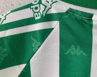 Vintage 1996/1997 Real Betis Home Football Shirt Kappa Boys Jersey