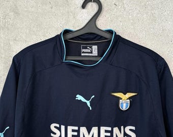 Vintage Lazio 2002 2003 Away Football Jersey Puma Shirt Size M - Etsy