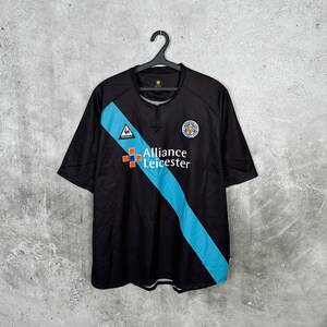 Camiseta vintage de visitante del Leicester City 2003-2004 Le Coq Sportif Talla XL imagen 1