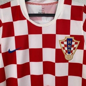 Vintage 2006 Croatia National Team Home Football Shirt Nike Jersey Size S image 2