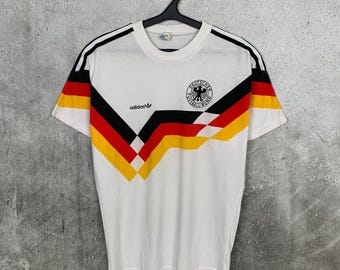 アディダス 西ドイツ代表 1988/90 サッカーユニフォーム ホワイト