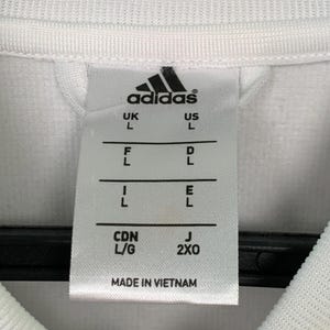 Vintage 2000s Real Madrid Training Football Track Jacket Adidas Jersey Size L image 6