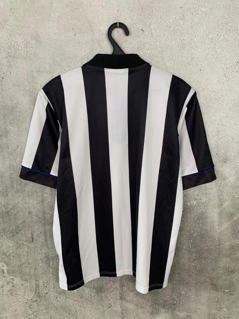 Vintage 1993/1995 Newcastle United Home Football Shirt Adidas Jersey Size M image 3