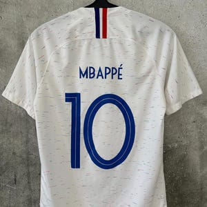 Frankrike VM Bortatröja #10 Mbappé Nike Landslagströja Storlek S bild 4