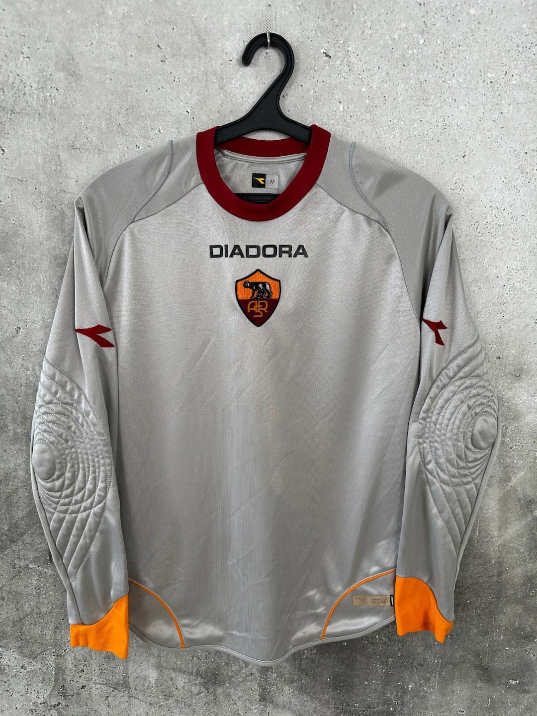 Diadora AS Roma ゴールキーパーシャツ 2003-04 Roma GK Shirt - 8/10