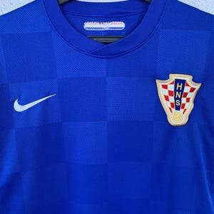 Koszulka wyjazdowa reprezentacji Chorwacji z lat 2000. Nike, rozmiar M zdjęcie 2