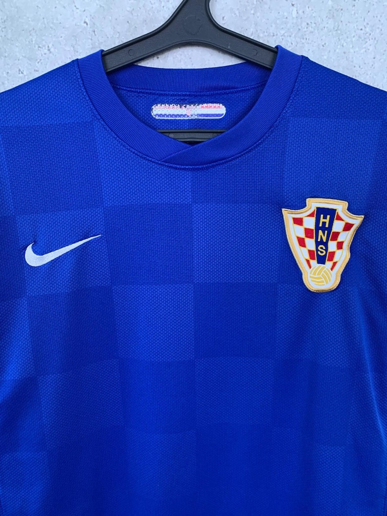Koszulka wyjazdowa reprezentacji Chorwacji z lat 2000. Nike, rozmiar M zdjęcie 2