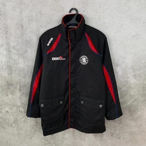 Vintage 2006 Middlesbrough Training Football Track Jacket Errea Bench Coat Size S