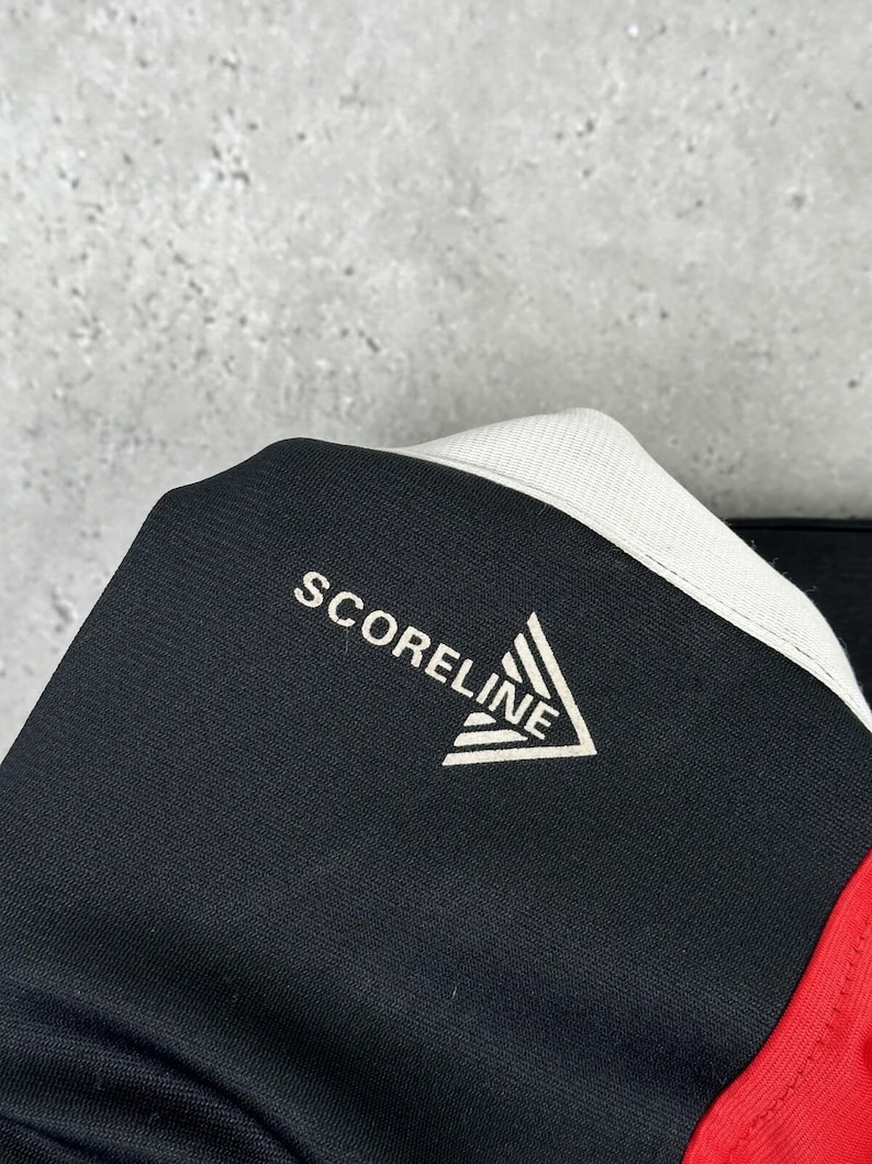Chaqueta deportiva de entrenamiento del Fulham, modelo vintage de 1988-1989, con el logotipo del marcador y la camiseta, talla S. imagen 6
