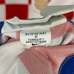 Camiseta de fútbol de Croacia de la década de 2000, marca Nike, talla M. imagen 7