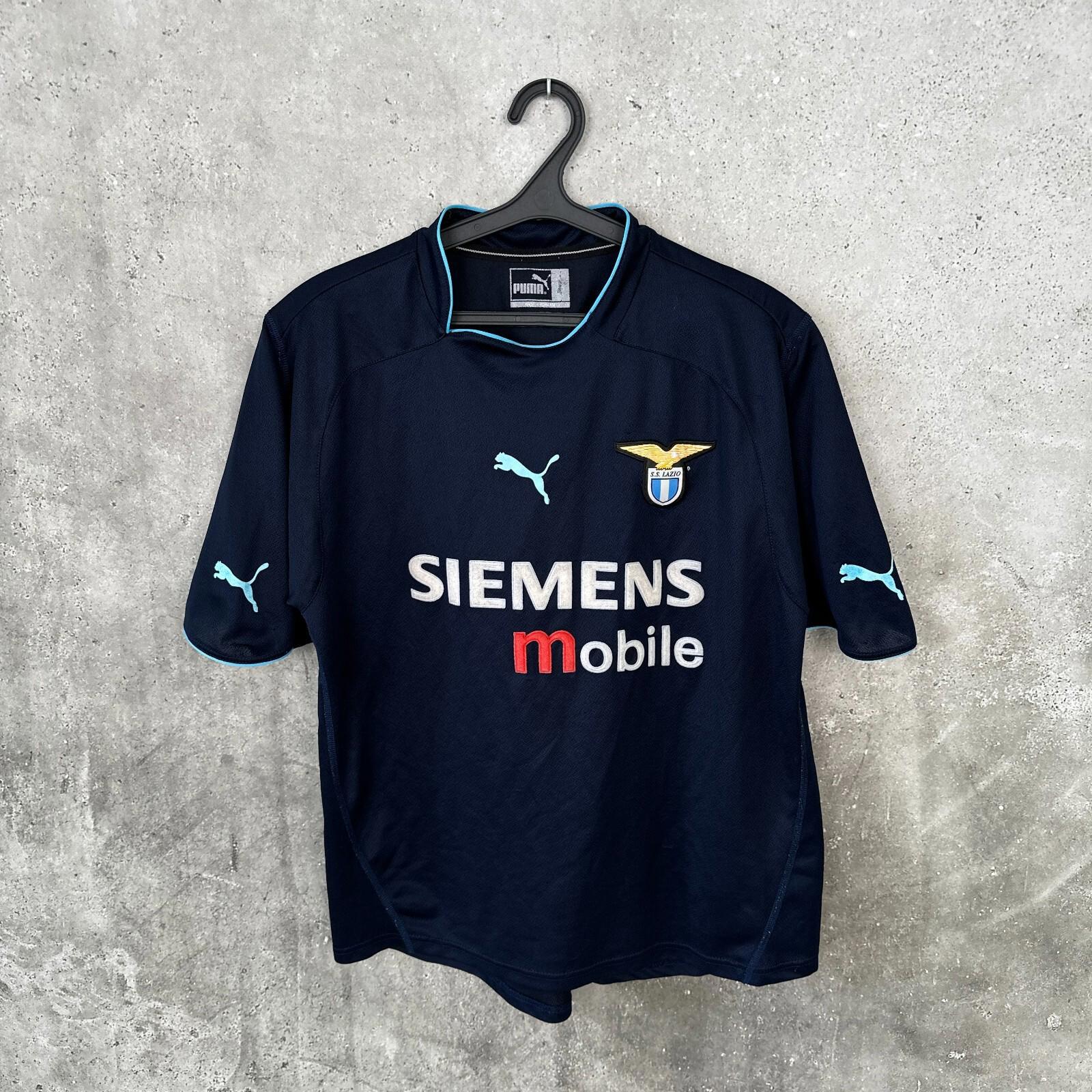 PUMA S.S. LAZIO 長袖シャツ ユニフォーム L Vintage Lazio 2002 2003 Away Football Jersey Puma Shirt Size M - Etsy