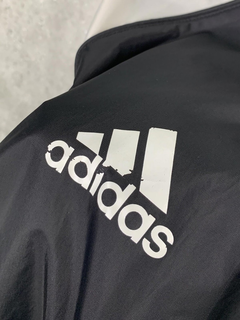 Vintage 2005/2006 Newcastle United Training Football Track Jacket Adidas Jersey Size M image 3