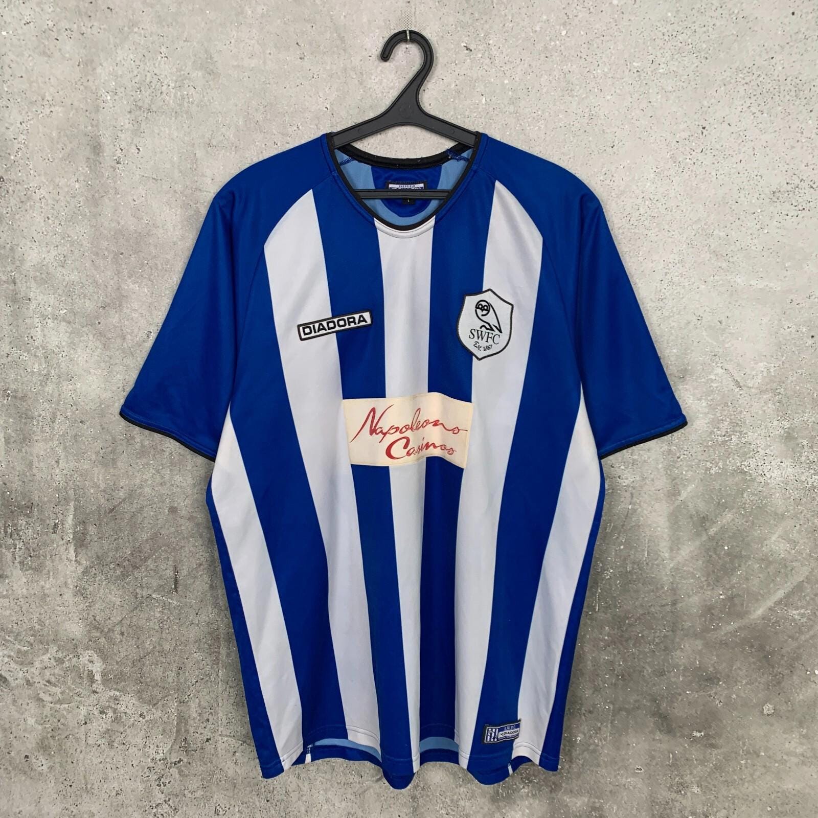 USED / ウディネーゼ　サッカーシャツ ディアドラ Vintage Diadora Shirt - Etsy