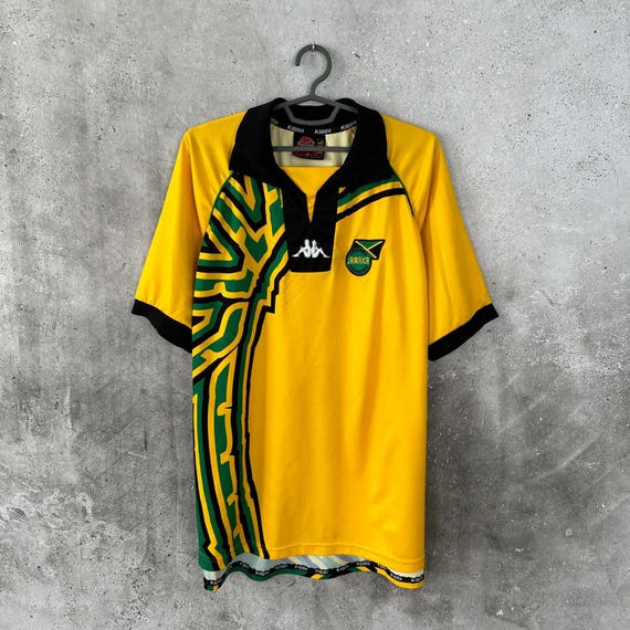 【激レア】ジャマイカ代表 98-00 ユニフォーム kappa XLサイズ Vintage 1998/2000 Jamaica Home Football Shirt Kappa National
