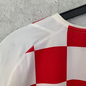 Vintage 2002/2004 Kroatisch voetbalshirt thuis voetbalshirt Nike, maat L afbeelding 4
