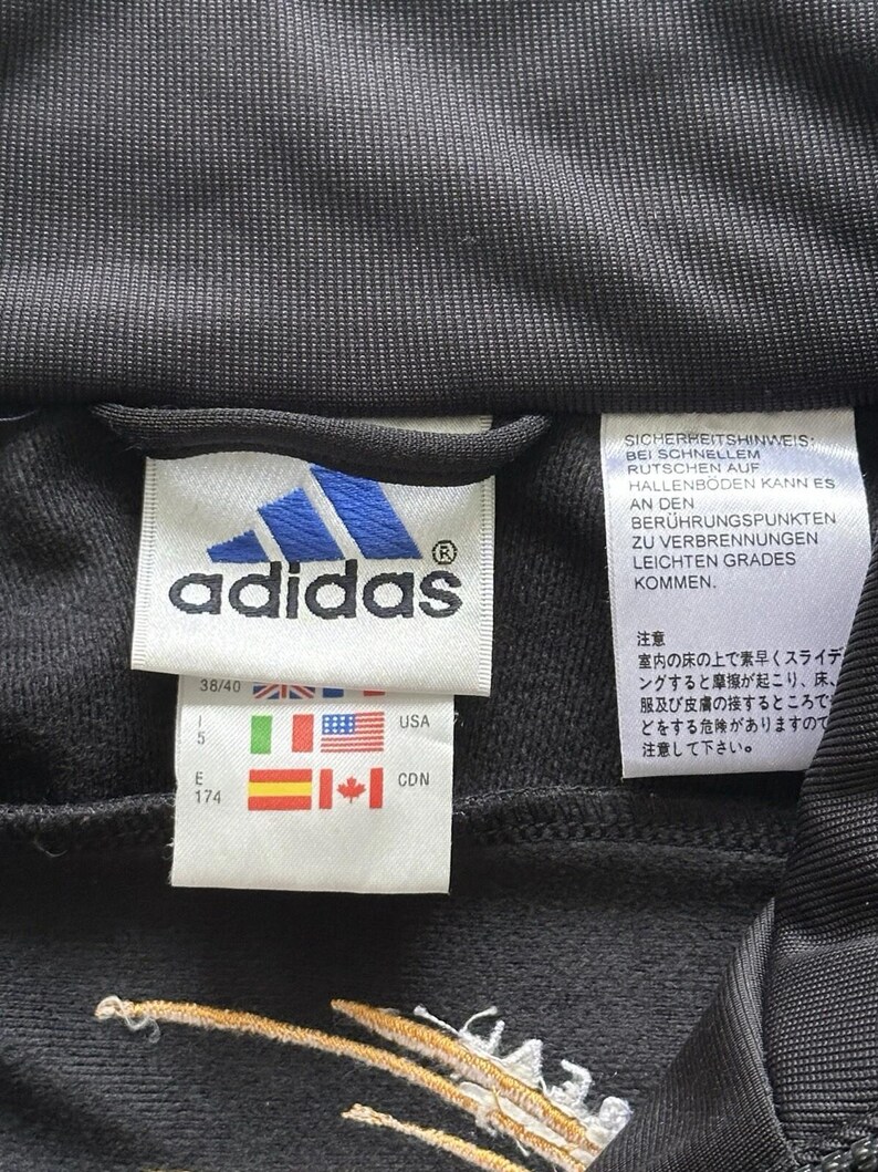 Kurtka treningowa Realu Madryt z rocznika 2001/2002 Adidas, rozmiar L zdjęcie 7