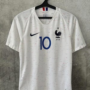 Frankrike VM Bortatröja #10 Mbappé Nike Landslagströja Storlek S bild 2