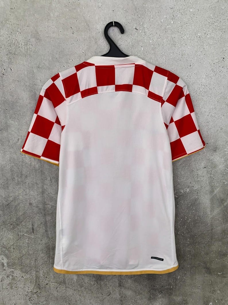 Vintage 2006 Croatia National Team Home Football Shirt Nike Jersey Size S image 3