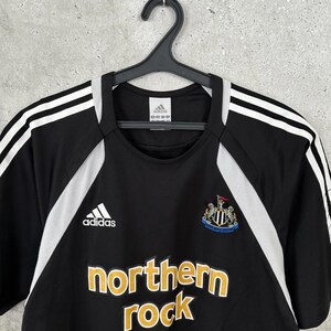 Vintage 2005/2006 Newcastle United Training Football Shirt Adidas Track Jersey Size S image 2