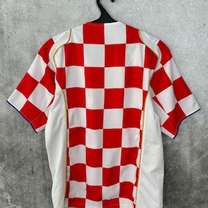 Vintage Croatia 2004 2005 Home Football Jersey Nike Shirt Size M image 5