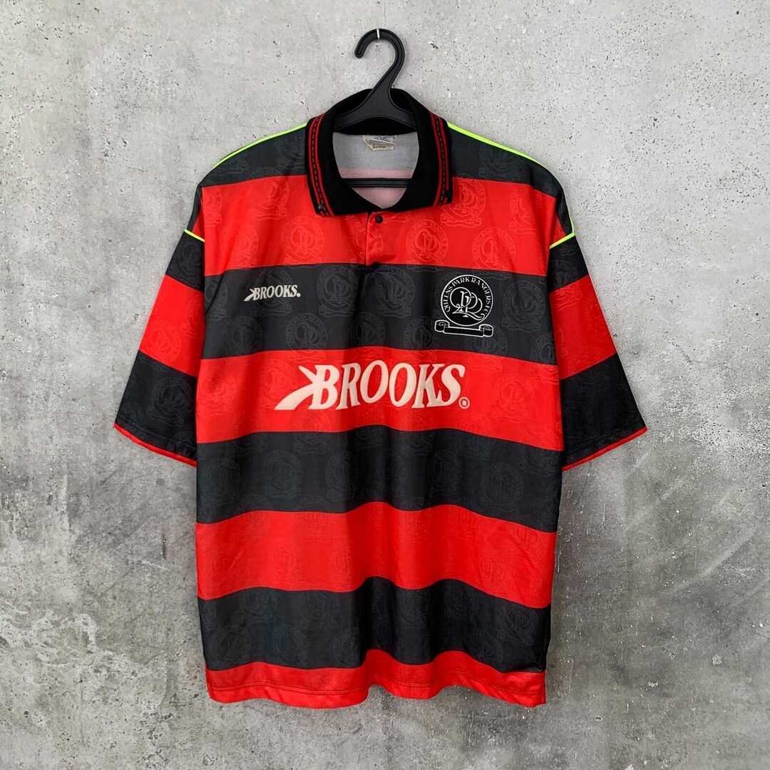 Vintage 1991/1992 Queens Park Rangers Away Football Shirt Brooks
