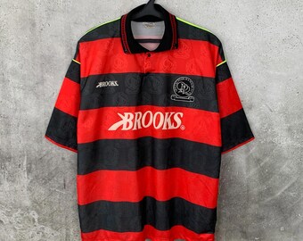 Vintage 1991/1992 Queens Park Rangers Away Football Shirt Brooks