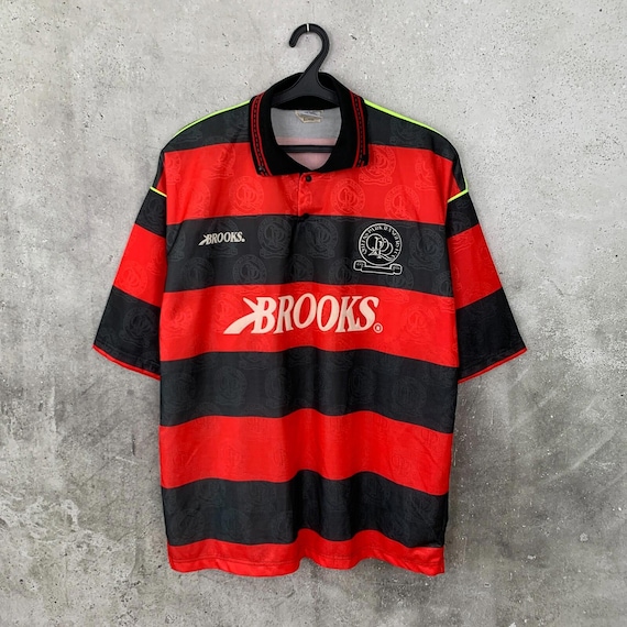 クイーンズパークレンジャーズ サッカーユニフォーム UK製 ヴィンテージ Vintage 1991/1992 Queens Park Rangers Away Football Shirt Brooks