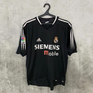 Camiseta de fútbol vintage del Real Madrid 2004/2005, visitante, Adidas, talla M imagen 1