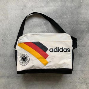 Vintage 1994 World Cup Adidas Germany Football Bag Retro Messenger DFB