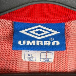 Vintage 1995/1996 Flamengo Home Football Shirt #10 Romario Umbro Brazil Jersey Size L image 9