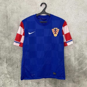 Vintage 2000s Croatia Away Football Shirt Nike National Team Jersey Size M image 1