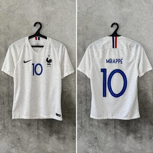 Frankrike VM Bortatröja #10 Mbappé Nike Landslagströja Storlek S bild 1