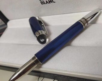 Excelente bolígrafo rollerball Montblanc Starwalker Cool Blue