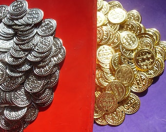 10 x Turkish and Moroccan imitation coins - various