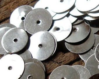 2,400 x Moroccan silver colour mozuna metal sequin discs for handira wedding blankets   10 mm