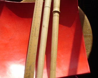 Turkish wooden davul, mallet, beater drum stick  L42 cm