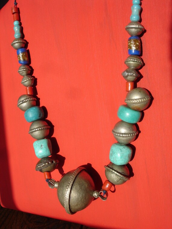 Handcrafted Moroccan african artisan necklace 