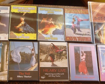Egyptian Dance Dvds and Cds by Hilary Thacker - VARIOUS