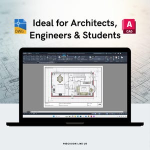 AutoCAD ISO A3 Minimal Layout Title Block Template - Editable DWG Layout (Digital Download) image 3