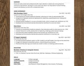 Corporate Resume Template | ATS-Friendly Resume | Modern, Simple Design + Free Interview Guide
