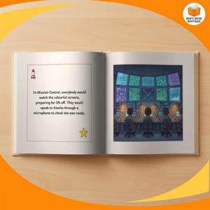Another illustrated page spread from 'You Can Be An Astronaut'