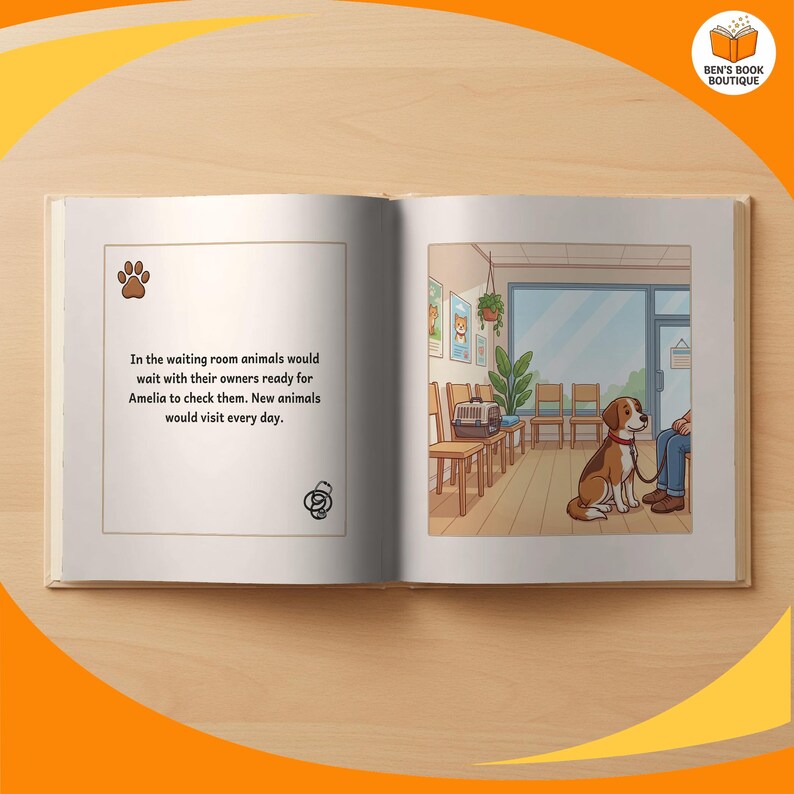 Another illustrated page spread from 'You Can Be A Vet'