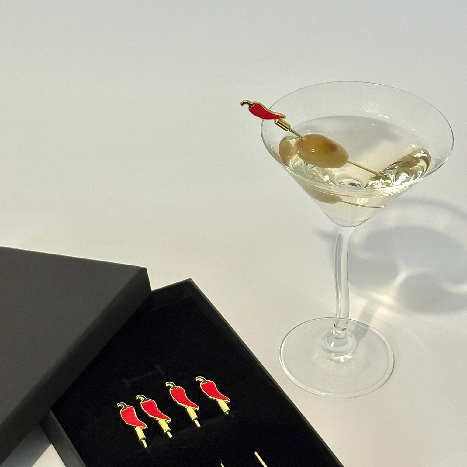 Lot De 20 Brochettes De Cocktail En Plastique Des Années 60 – Supports Rétro Pour Apéro Vintage